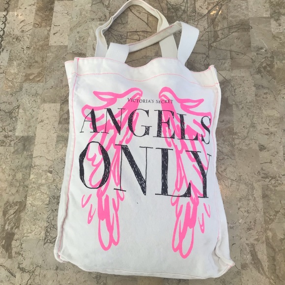 Victoria's Secret Handbags - Victoria’s Secret Angels only pink wings bag